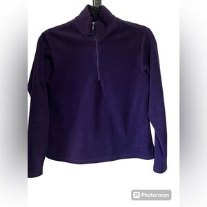 Patagonia Capilene Purple Fleece 1/4 Zip Pullover Jacket Sz XS